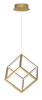 Lampa wisząca Luces Exclusivas REUS LE41462 złoty