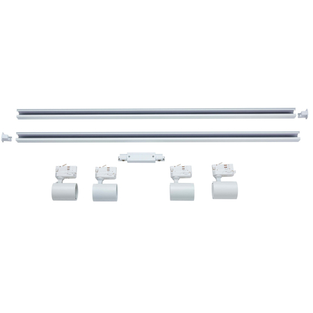 Snow SET 3F 4xGU10 biały LP-737 WH SET 3F