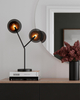 Lampa stołowa By Rydens Turno 4002610-4002 matowy czarny