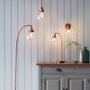 Lampa stołowa Endon Lighting Hansen 77861 miedziany