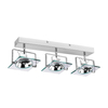 Light Prestige Plafon kinkiet Industrial srebrny 3xQR111 QR-111003