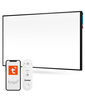 Panel grzewczy Cronos z WiFi i pilotem 960W kolor ramki czarny