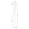 Sollux Lighting Lampa wisząca PASTELO 2 biała SL.1303