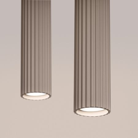 Sollux Lighting Lampa wisząca KARBON 2 taupe SL.1773