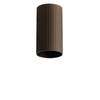 Klosz/Abażur Azzardo LUCAS RIBBED TUBE 9 ANODISED BRONZE AZ6129 BRONZE