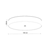 Sollux Lighting Plafon SKALA 30 biały SL.0759