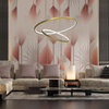 Milagro Lampa wisząca HOOP GOLD 51W LED ML1546 ZŁOTY