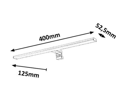 Lampa łazienkowa Rabalux Levon 2114 chrom