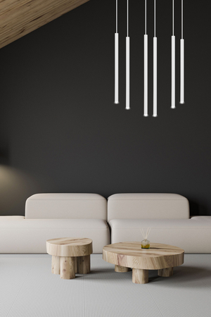 Lampa wisząca SELTER 6 WHITE Emibig 553/6 biały