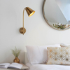 Kinkiet Endon Lighting Radha 93144 mosiądz