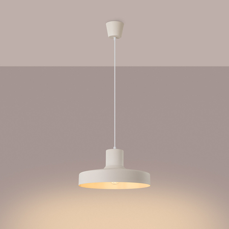 Sollux Lighting Lampa wisząca BILO beżowa SL.1704