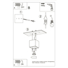 Sollux Lighting Plafon QUAD 1 biały SL.0027