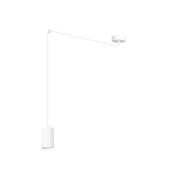 Lampa wisząca TRAKER 1 WH/WHITE Emibig 525/1 biały