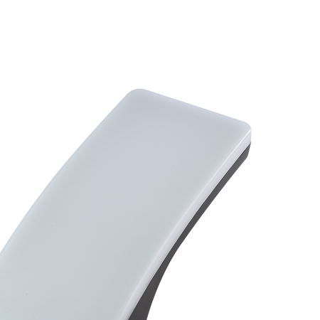 Kinkiet zewnętrzny Italux Natan OWL-61916-BK Czarny piaskowany