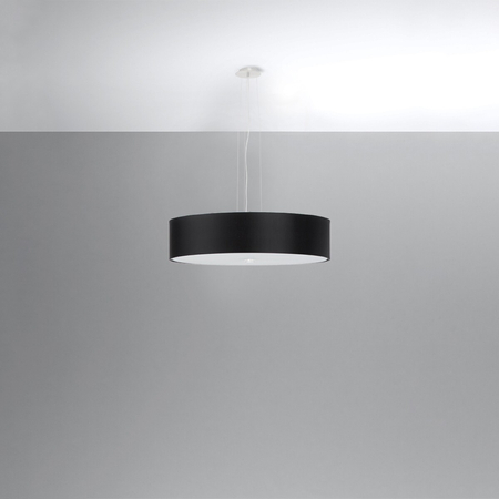 Sollux Lighting Żyrandol SKALA 50 czarny SL.0758