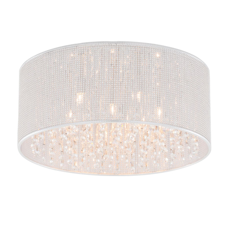 Plafon Italux C0173-06M-B5B3 Quartz II Srebrna