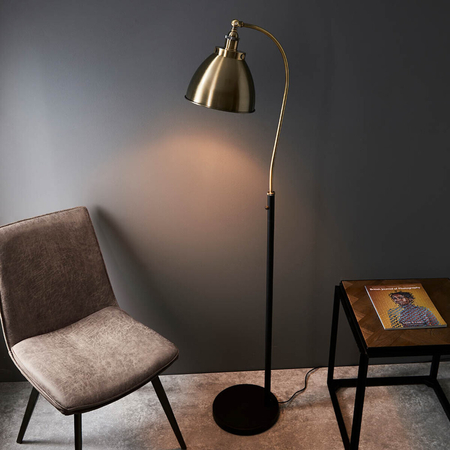 Endon Lighting Lampa podłogowa 98748 mosiądz
