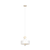 Lampa wisząca TUNISO 1 WHITE Emibig 583/1 biały