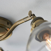 Lampa sufitowa Endon Lighting Hansen 97247 mosiądz