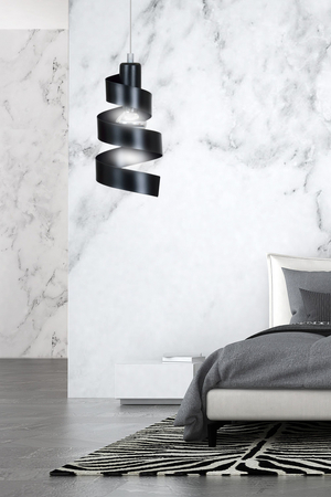 Lampa wisząca SAGA 1 BLACK Emibig 352/1 czarny