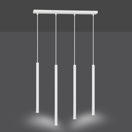 Lampa wisząca SELTER 4 WHITE Emibig 553/4 biały