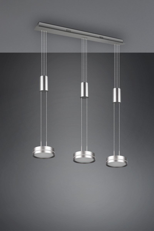 Lampa wisząca Trio 326510307 srebrny