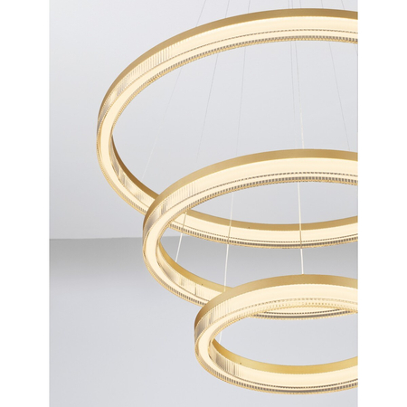 Lampa wisząca Luces Exclusivas LANTELVO LE45394 złoty i odcienie złota