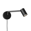 Kinkiet Astro Ascoli Swing Plug In 1286138 Matowy Czarny