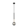 Lampa wisząca Zuma Line P0574-01F-SDFZ ARCTURUS LAMPA WISZĄCA CZARNO-ZŁOTA/BLACK-GOLD