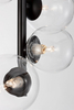 Lampa wisząca Luces Exclusivas PARLA czarny LE42603