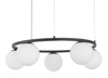 Lampa wisząca Luces Exclusivas UBEDA LE41805 biały/czarny