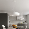 Sollux Lighting Żyrandol SATURNO SLIM 70 biały SL.0753