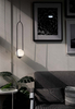 Lampa wisząca PARVA Kaja K-5100 biały/czarny
