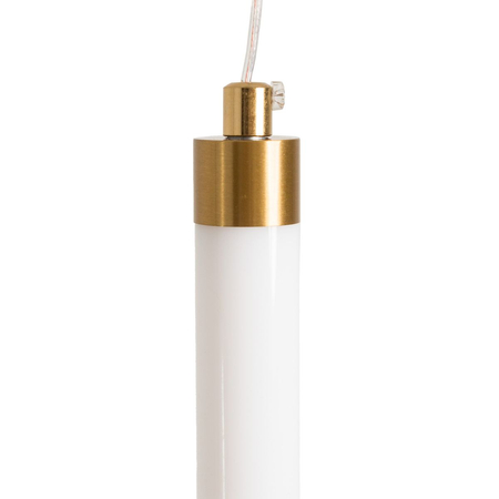 Glamour Lampa wisząca Abigali Cilinder 2 WW 16W, złoty