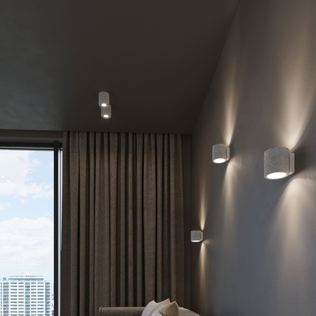 Sollux Lighting Kinkiet ORBIS beton SL.0486