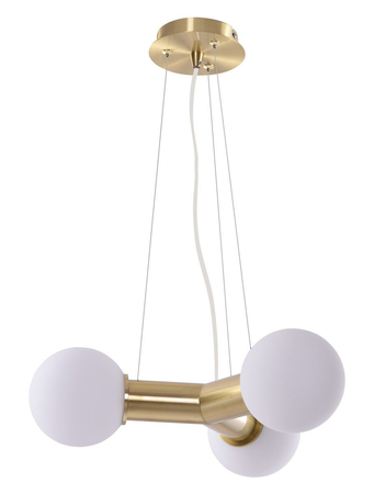 Lampa wisząca POPE GOLD Azzardo AZ3170 biały/złoty