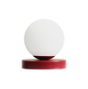 Lampa biurkowa LAMPKA BIURKOWA BALL RED WINE S Aldex 1076B15_S bordowy