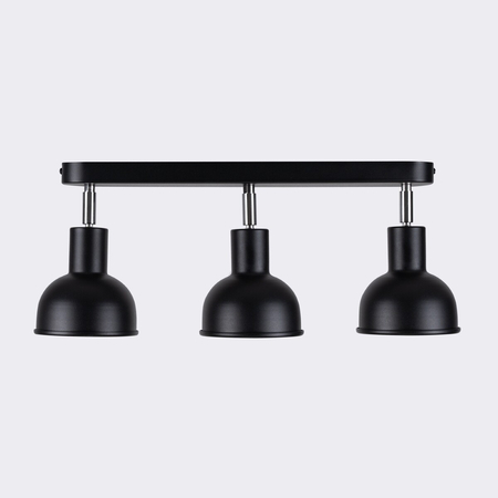 Sollux Lighting Plafon ELBA 3 czarny SL.1318