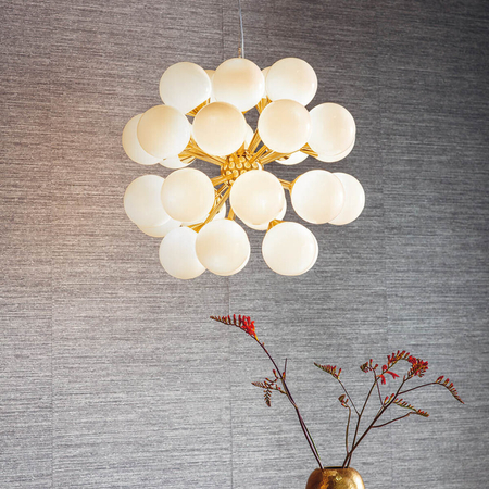 Endon Lighting Lampa wisząca 76499 mosiądz