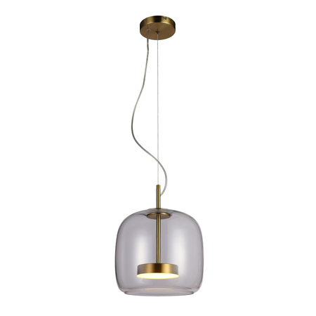 Lampa wisząca Italux PND-17760A-BRSS-CL Złoty