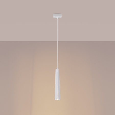 Sollux Lighting Lampa wisząca PRYSM 1 biała SL.1397