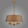 Lampa wisząca Italux Zanobi PND-43272-5A Brąz antyczny