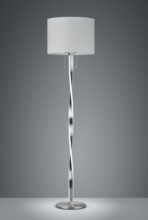 Lampa podłogowa Trio 475310307 srebrny