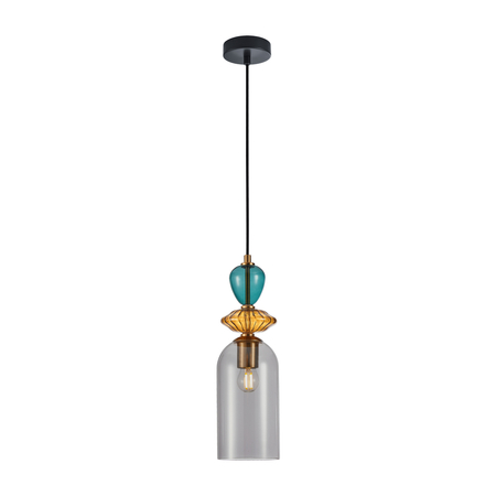 Lampa wisząca Italux PND-30263-1C-BRO-SG Złoty, czarny