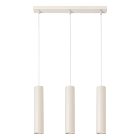 Sollux Lighting Lampa wisząca LAGOS 3L beżowa SL.1481