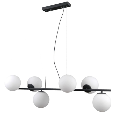 Żyrandol Italux PND-5510-6-BK Raddi
