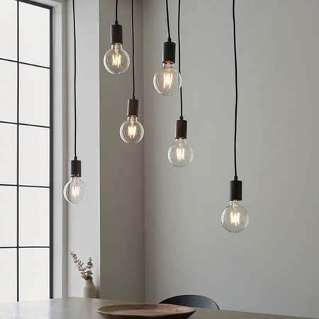 Lampa wisząca Endon Lighting Stellan 101684 drewniany