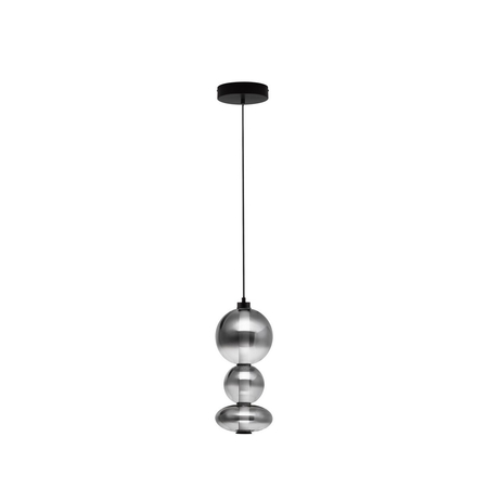 Lampa wisząca Luces Exclusivas LE44221 czarny, szary i odcienie szarości