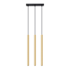 Sollux Lighting Lampa Wisząca PASTELO 3L złoty połysk SL.1196