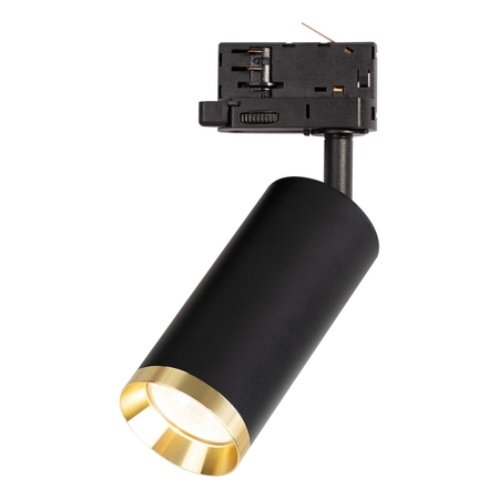 Milagro Oprawa Mica Track Czarny + Złoty 1xGU10 - 3-obwodowy ML2194 CZARNY